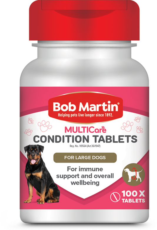 Bob Martin Large Dog Multicare Condition 100 Tablets