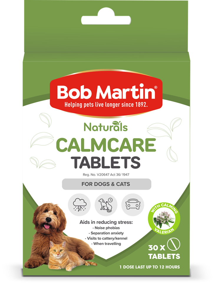 Bob Martin Naturals Calmcare Tablets for Dogs & Cats 30