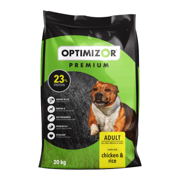 Optimizor Dog Food Chicken and Rice Chicken Dry Adult Dog Food